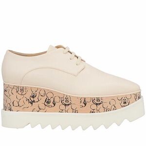 NIB- Stella McCartney × Fantasia Women's Disney Elyse Lace Up Platform shoes 9